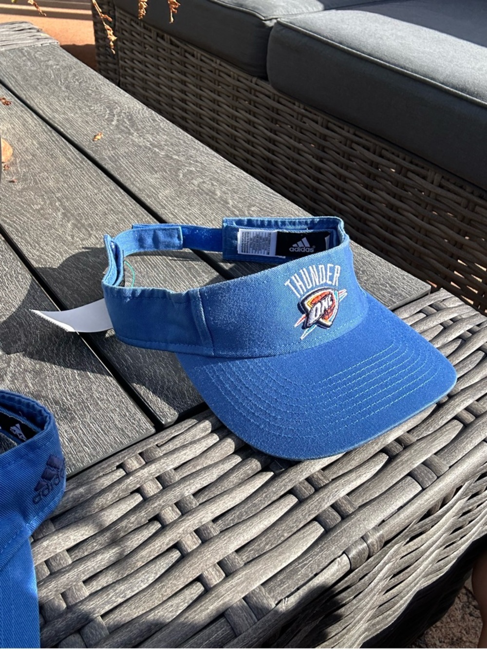 adidas Royal Blue Visor OKC Thunder